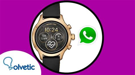 michael kors mkt5044 whatsapp|How TO INSTALL WhatsApp on Michael Kors Smartwatch.